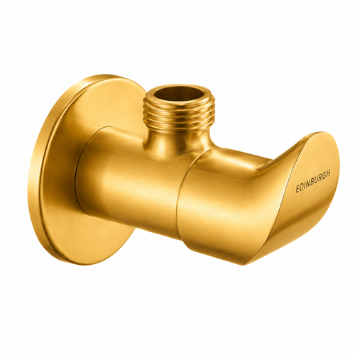 Angle Cock with Wall Flange