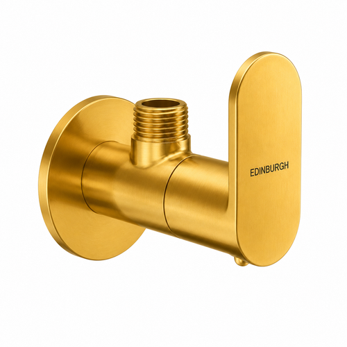 Angle Cock with Wall Flange